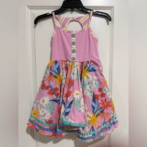 Matilda Jane Pink Floral Kids Dress